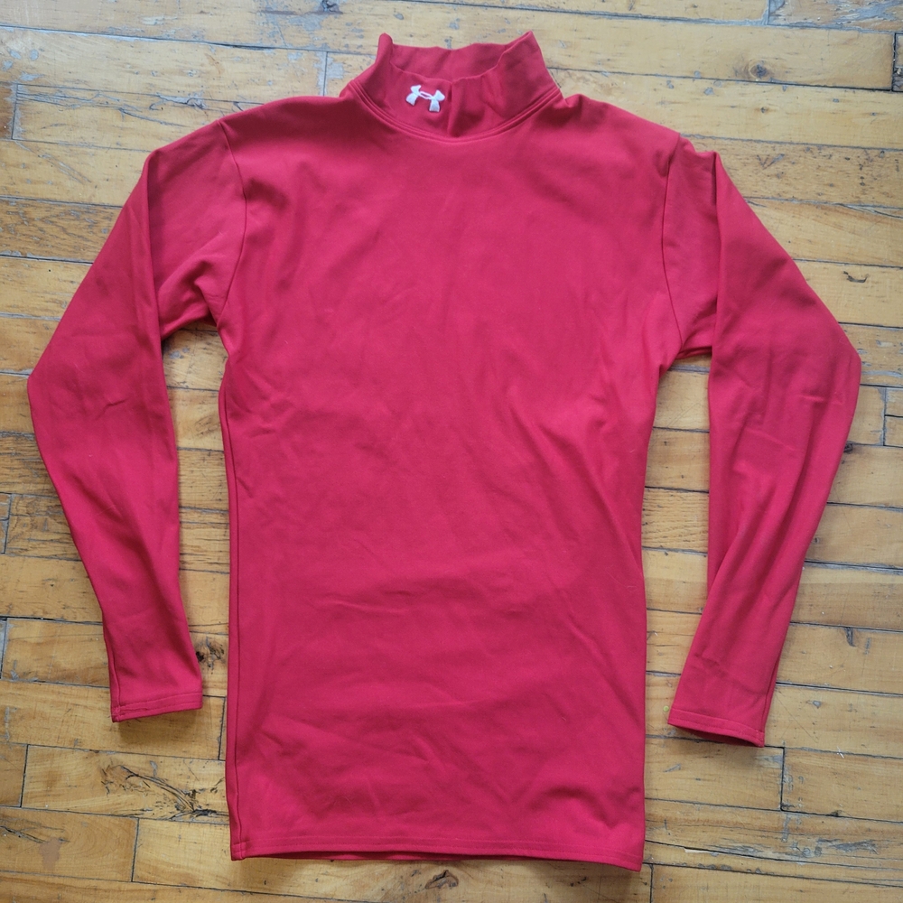 Under Armour Red Long Sleeve Shirt